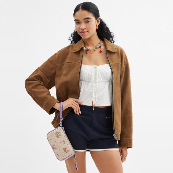 Nolita 19 In Signature Canvas With Floral Print - Picture 1 of 5